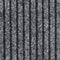 vidaXL - Deurmat - 40x60 - cm - gestreept - grijs