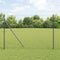 vidaXL - Euro - Afscheiding - Grijs - 1,6 - x - 10 - m - Staal