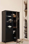 BePureHome Exhibit Vitrinekast - Metaal - Zwart - 170x99x44
