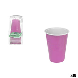Glazenset Algon Roze 450 ml 10 Onderdelen (18 Stuks)