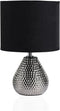 Pauleen Sip of silver - Tafellamp E14 max. 20W - Hoogglans zilver zwart