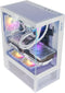 XPG Invader X Mini - Midi Tower PC - 5 fans USB-C - Wit