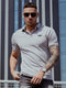 AB Lifestyle - Driekleurige Polo - Slank model - Katoen - Maat: XS