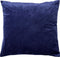 Dutch Decor MARBLE - Sierkussen velvet 45x45x cm Insignia Blue - blauw - Inclusief binnenkussen