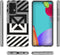 iMoshion Hoesje Geschikt voor Samsung Galaxy A52 (4G) / A52s / A52 (5G) Hoesje Siliconen - iMoshion Design hoesje - Transparant / Graphic Stripes
