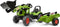 FALK Claas Arion 410 - Speelgoedtractor met voorlader en aanhanger - Groen