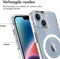 iMoshion Hoesje Geschikt voor iPhone 14 Plus Hoesje - iMoshion Rugged Air Geschikt voor MagSafe case - Transparant