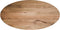 Ovaal tafelblad Oakland - 200x100 cm - mangohout