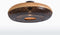 GOOD&MOJO Plafonniere Palawan - Bamboe/Zwart - Ø60cm - Scandinavisch,Bohemian