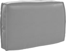 vidaXL - Palletkussen - voor - Rugsteun - Grijs - 60x40x12 - cm - Oxford - stof