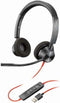 Poly Blackwire 3320 - Headset - Bedraad USB-A - Zwart