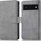 iMoshion Hoesje Geschikt voor Google Pixel 6 Hoesje Met Pasjeshouder - iMoshion Luxe Bookcase - Grijs