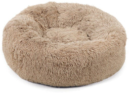 Beeztees Yali - Hondenmand - Pluche - Antislip - Beige - Dia. 70 cm