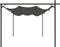 vidaXL - Pergola - met - uitschuifbaar - dak - 395x292x230 - antracietkleurig