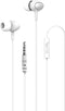 Celly UP500 - In Ear Oordopjes - 3,5 mm audiojack met afstandsbediening - Wit