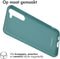 iMoshion Hoesje Geschikt voor Samsung Galaxy S23 Plus Hoesje Siliconen - iMoshion Color Backcover - Donkergroen