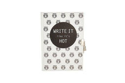Dagboekje met slot - Write it like it's Hot - A5
