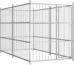 vidaXL - Hondenkennel - voor - buiten - 300x150x185 - cm
