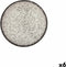 Diep bord Ariane Rock Keramisch Zwart (Ø 21 cm) (6 Stuks)
