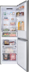 Wisberg WBKVC185CZ - Koel-vriescombinatie - No Frost 327L - Zilver