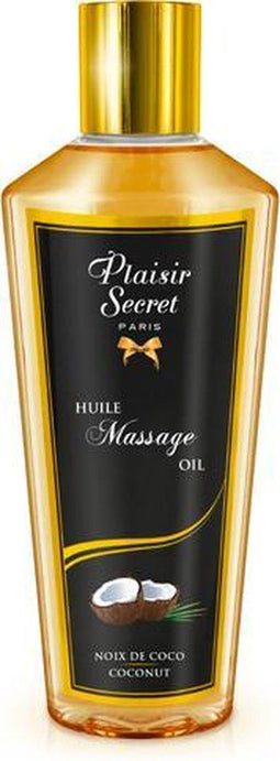 Plaisir Secret - Droge Massageolie - Kokos - 250ml - 100% Plantaardig