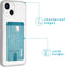 iMoshion Hoesje Geschikt voor iPhone 13 Hoesje Met Pasjeshouder - iMoshion Softcase Backcover met pashouder - Transparant