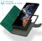 iMoshion Hoesje Geschikt voor Samsung Galaxy S23 Ultra Hoesje Met Pasjeshouder - iMoshion Uitneembare 2-in-1 Luxe Bookcase - Donkergroen