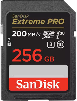 SanDisk Extreme Pro - SDXC UHS-I - 256GB - 200MB/s lezen 90MB/s schrijven (2024)