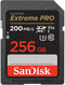 SanDisk Extreme Pro - SDXC UHS-I - 256GB - 200MB/s lezen 90MB/s schrijven (2024)