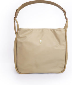 US POLO ASSN. Houston - Schoudertas - Gouden details - Beige