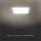 V-TAC VT-61024-SQ LED Mini Panel - Backlit Recessed - IP20 - White Body - 24W- 2640 Lumens - 4000K