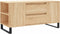 vidaXL - Salontafel - 102x44,5x50 - cm - bewerkt - hout - sonoma - eikenkleurig