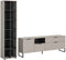 Furnilux Noida - Woonkamercombinatie - Praktische indeling - Zwart - 41x245x192cm