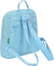 Casual Rugtas Benetton Sequins Licht Blauw 13 L