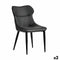 Leunstoel Zwart Antraciet Staal 49 x 86 x 60 cm (2 Stuks)