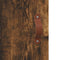 vidaXL - Wandkast - 60x31x60 - cm - bewerkt - hout - gerookt - eikenkleurig