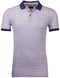 NZA Polo - Herenpolo - Geprint Katoen - Blauw - Maat M
