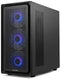 Nox Hummer Aero - ATX Semi-toren doos - E-ATX - Zwart