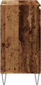 vidaXL - Dressoir - 104x35x70 - cm - bewerkt - hout - oud - houtkleurig