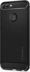 Spigen Rugged Armor - Soft case - Krasbestendig Schokbestendig - Zwart