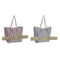 Strandtas DKD Home Decor Rood Blauw Polyester (50 x 16 x 36 cm) (2 Stuks)