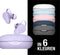 Fresh 'n Rebel Twins Rush - True Wireless Oordopjes - ANC IP57 Waterdicht - Paars