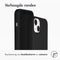 Accezz Liquid Silicone Backcover iPhone 13 - Schokabsorberend - Zwart