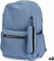Pincello Schoolrugzak Blauw 37 X 50 X 7 Cm (6 Stuks)