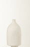 J-Line vaas Enya Fles - keramiek - wit - medium