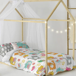 Happy Friday Duvet cover set 2 pieces Cat & mouse 135/140x200 cm (Single) Multicolor