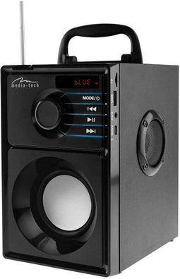 Media-Tech MT3179 - Draadloze luidspreker - Bluetooth 5.1 FM-radio RMS 15W - Zwart