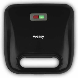 WEASY JOY600 - 4 in 1 tosti-ijzer - 4 verwisselbare platen - 750W - Controlelampje - Antiaanbaklaag