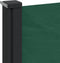 vidaXL - Tuinscherm - uittrekbaar - 180x600 - cm - donkergroen