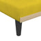 vidaXL - Chaise - longue - fluweel - geel